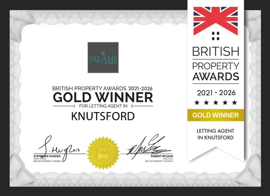 🏆 Gold again for Irlams Estate Agents! 🏆